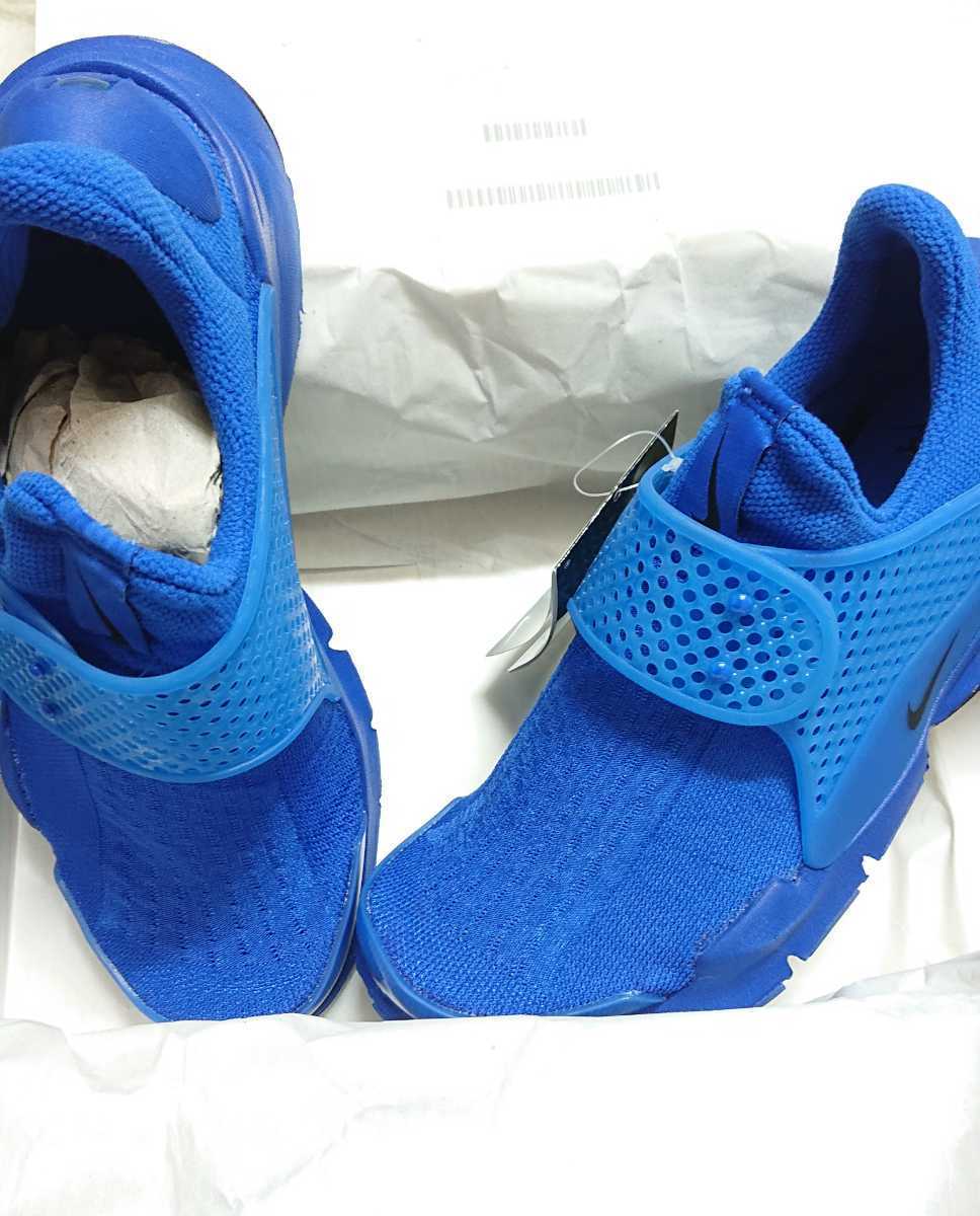 証明有 新品 24cm US6 NIKE SOCK DART INDEPENDENCE DAY LAB ソックダート インデペンデンスデイ blue NSW DSM ナイキ ロイヤル ブルーの画像3