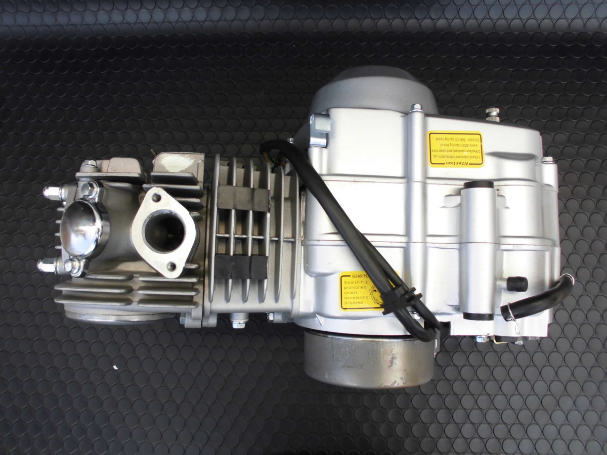ロンシン125cc エンジン　セル始動　バック付き　ATVエンジン　モンキー