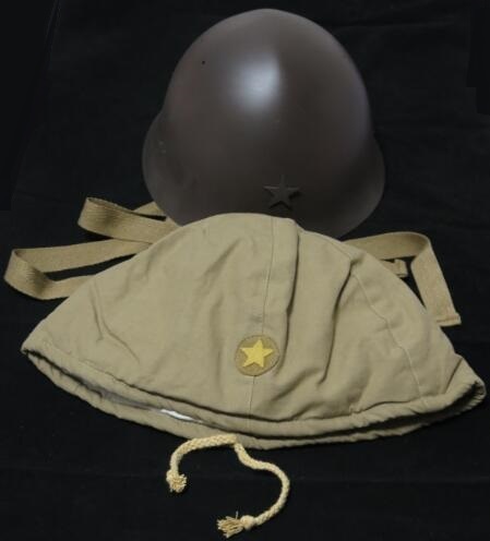 日本陸軍 九十式鉄帽覆 前期型 検定印あり ９０式 ヘルメットカバー レプリカの画像5