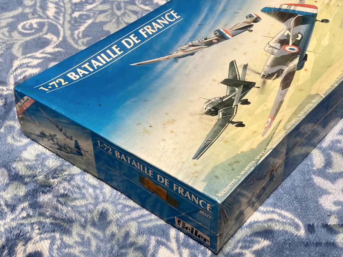 即決 エレール Heller 1/72 BATAILLE DE FRANCE フランス 50th アニバーサリー 未組立て シュリンク未開封 プラモデル 当時物 希少 絶版_画像2