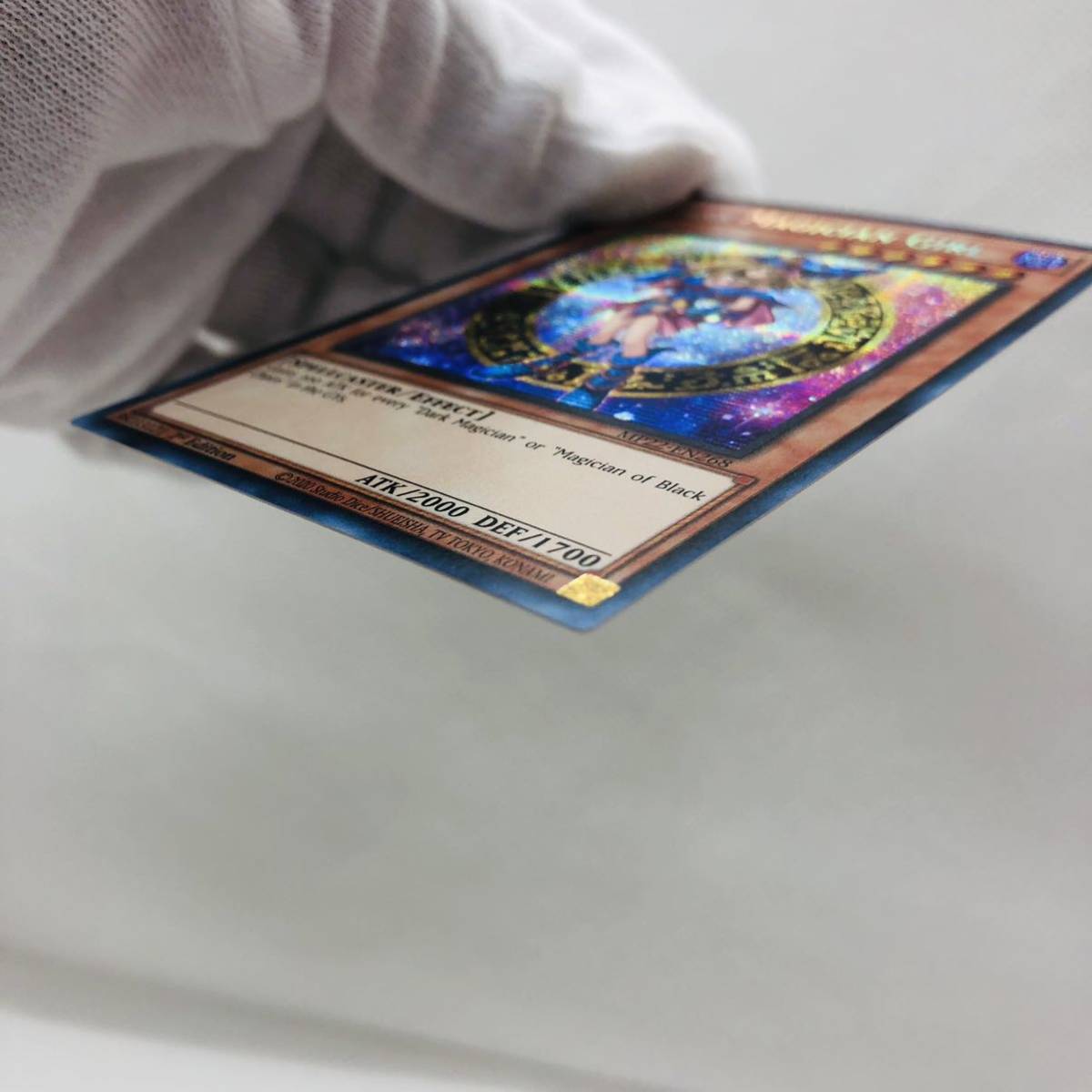 未使用品】遊戯王 英語版 ブラックマジシャンガール プリズマ 未使用品】遊戯王 英語版 ブラックマジシャンガール プリズマ