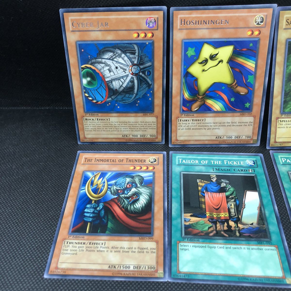 遊戯王 アジア版(英語表記) ノーマル 字レア 8枚セット売り MRL 遊戯王 アジア版(英語表記) ノーマル 字レア 8枚セット売り MRL