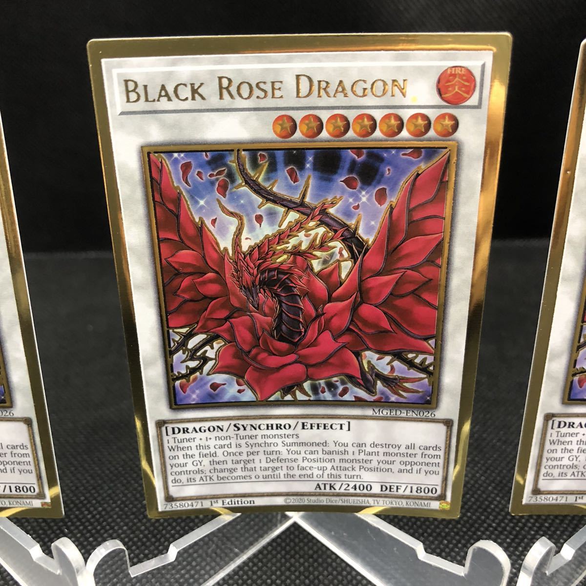 未使用品】遊戯王 英語版 ブラックローズドラゴン プレミアム 未使用品】遊戯王 英語版 ブラックローズドラゴン プレミアム