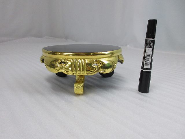 贈る結婚祝い 【特別販売品】丸香盤 純前金黒塗り NO.3(直径18cmx高8cm)長期在庫品の為、特価セール価格 高級仏具通販 管理番号「4055」 仏具一般 贈る結婚祝い 【特別販売品】丸香盤 純前金黒塗り NO.3(直径18cmx高8cm)長期在庫品の為、特価セール価格 高級仏具通販 管理番号「4055」 仏具一般