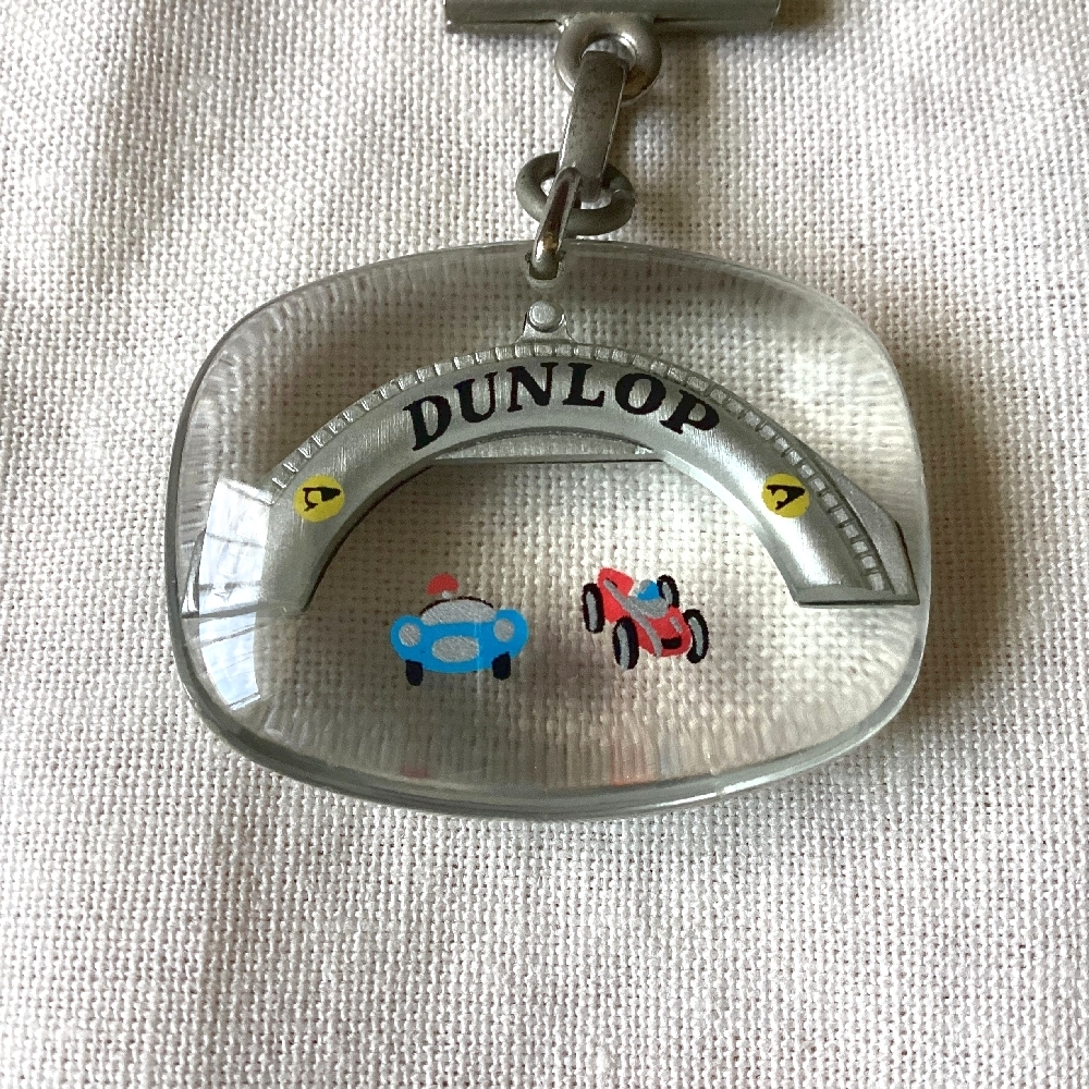 60年代 フレンチキーホルダー ブルボン DUNLOP ダンロップアーチ