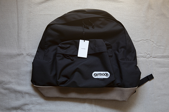 LENO×OUTDOOR PRODUCTS　リノ×アウトドアプロダクツ　DAYPACK　未使用品