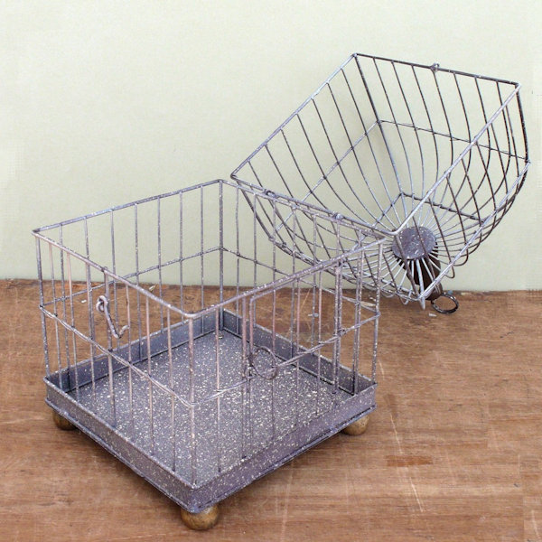  antique style * bird cage S square * natural miscellaneous goods interior miscellaneous goods gardening miscellaneous goods 