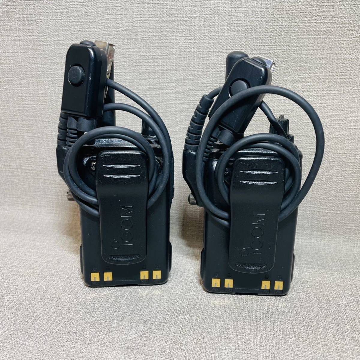 T2-1)動作品 アイコム/ICOM☆ デジタル簡易無線機 IC-DU65B 2個 (2