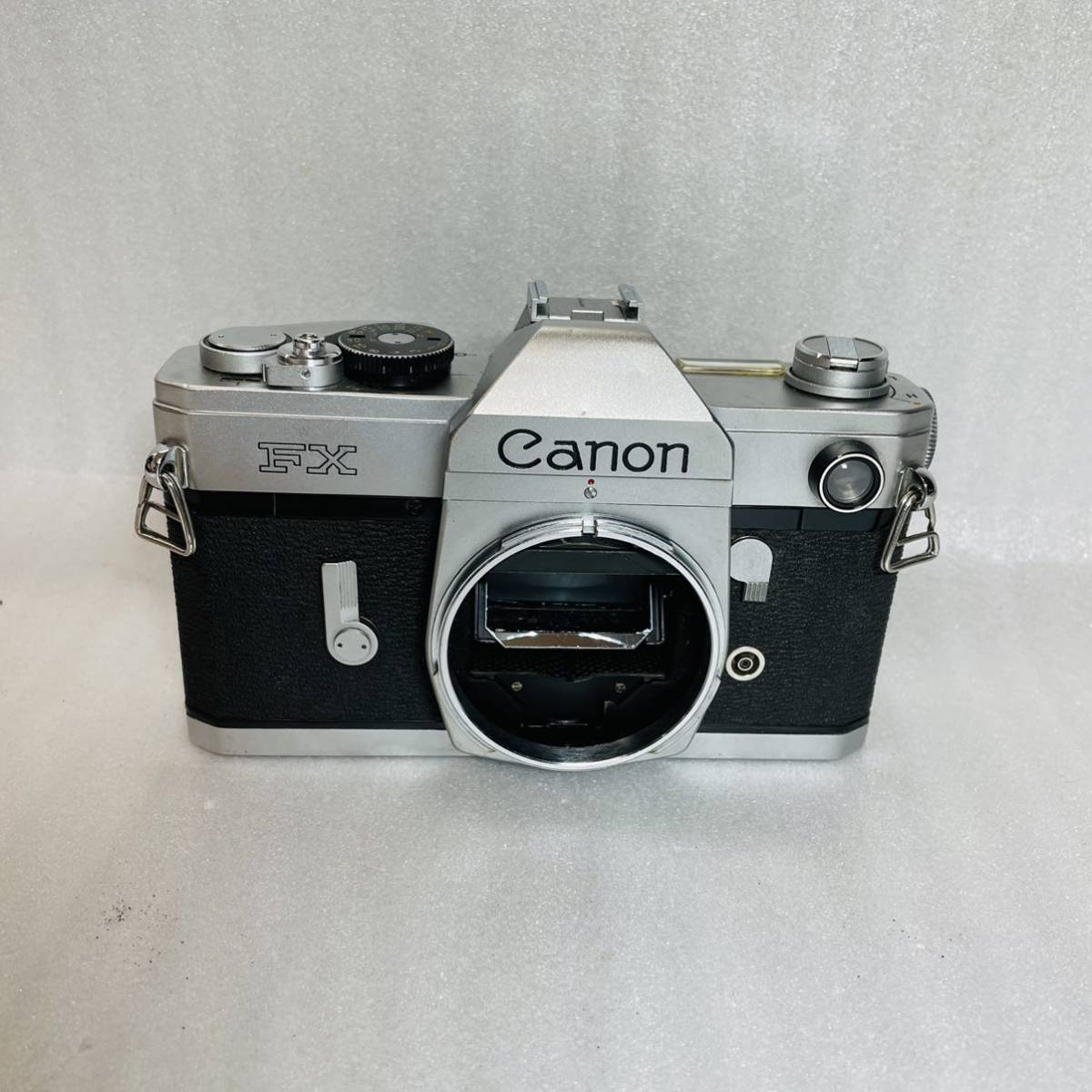 W1-2）Canon FX キヤノン 一眼レフカメラ フィルムカメラ シャッターOK （34）
