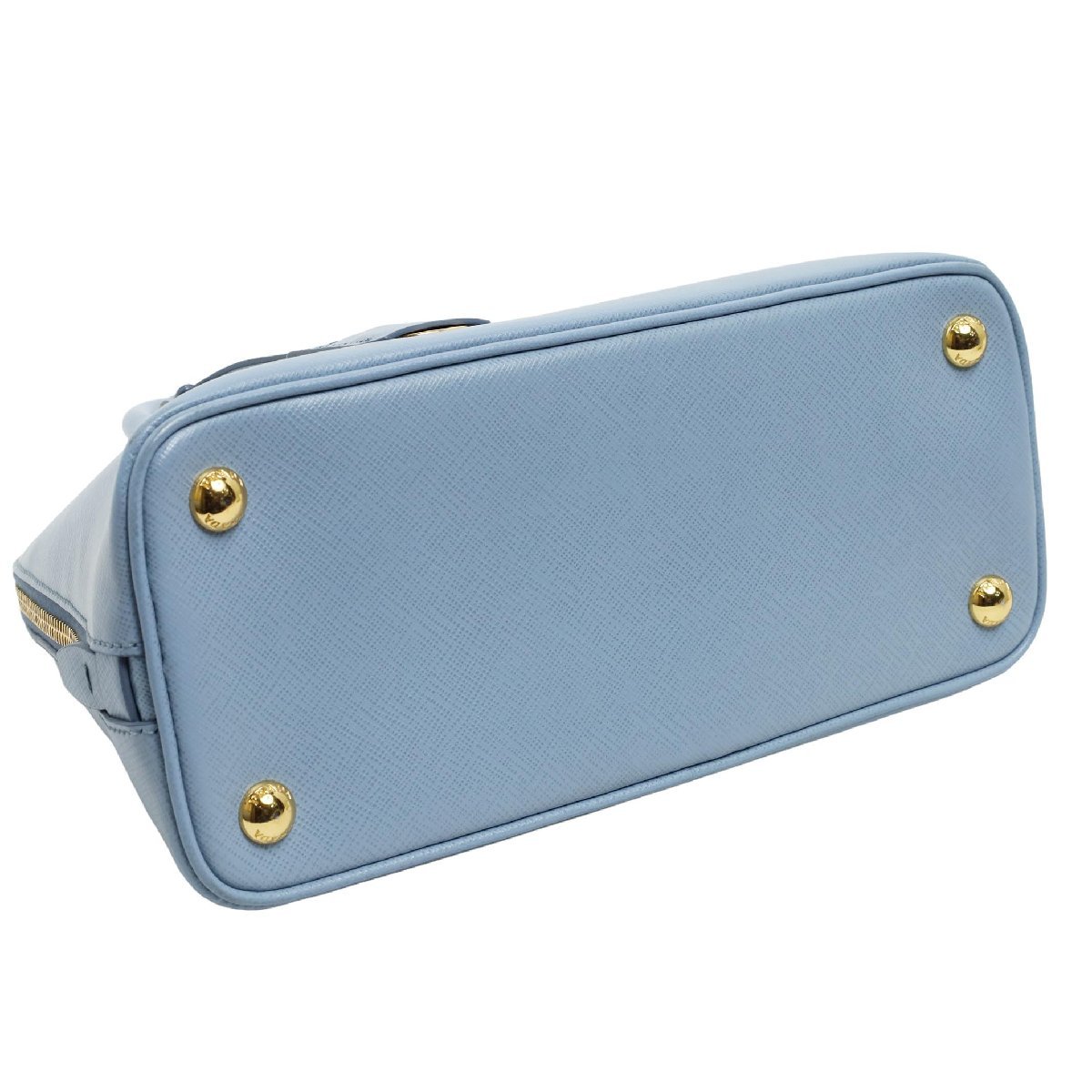 美品 プラダ PRADA ハンドバッグ 2WAY BL0838 - サフィアーノ ブルー