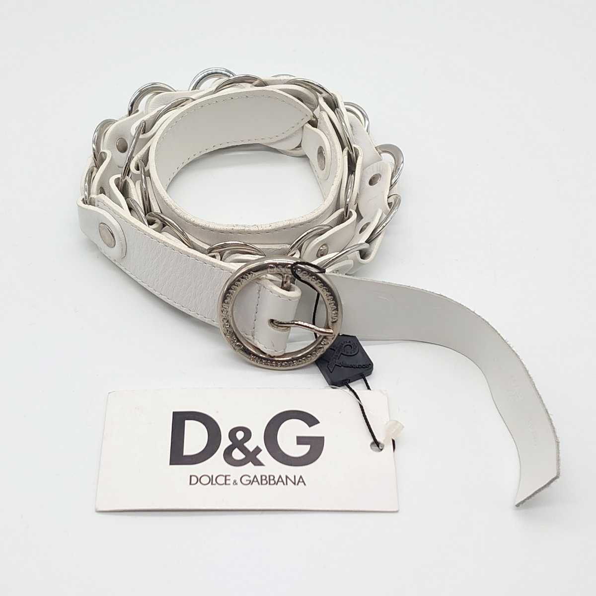 【今日の超目玉】 レディース ドルガバ ドルチェ&ガッバーナ DOLCE&GABBANA ベルト tp-22x992 ロゴ ブランド 小物 ホワイト リング レザー チェーン バックル ベルト 【今日の超目玉】 レディース ドルガバ ドルチェ&ガッバーナ DOLCE&GABBANA ベルト tp-22x992 ロゴ ブランド 小物 ホワイト リング レザー チェーン バックル ベルト