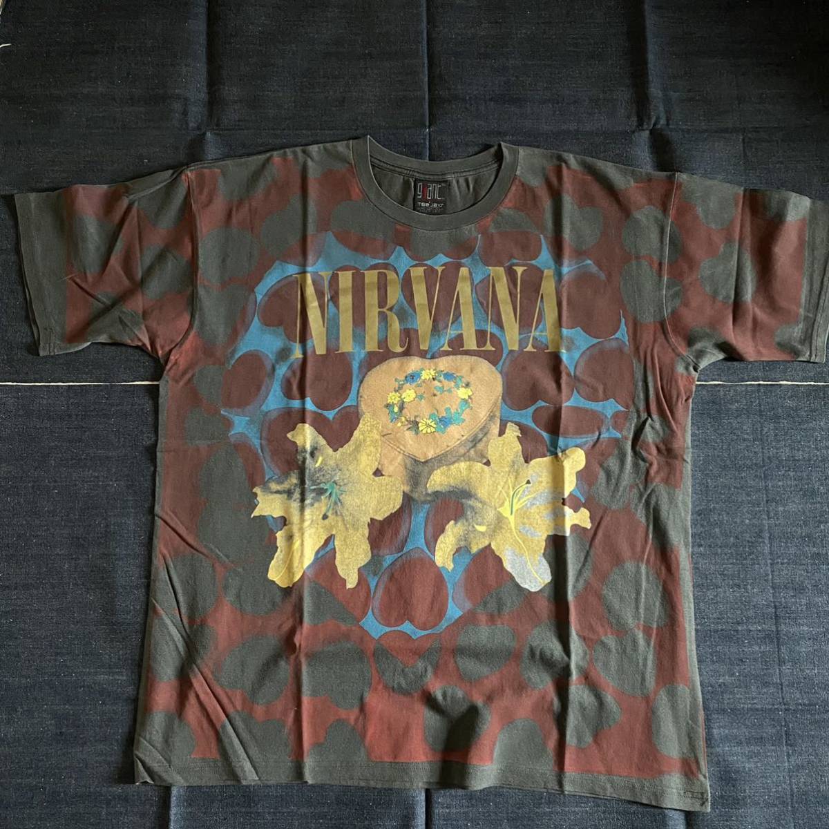 NIRVANA ニルヴァーナ ハートシェイプ カートコバーン (Vintage rap