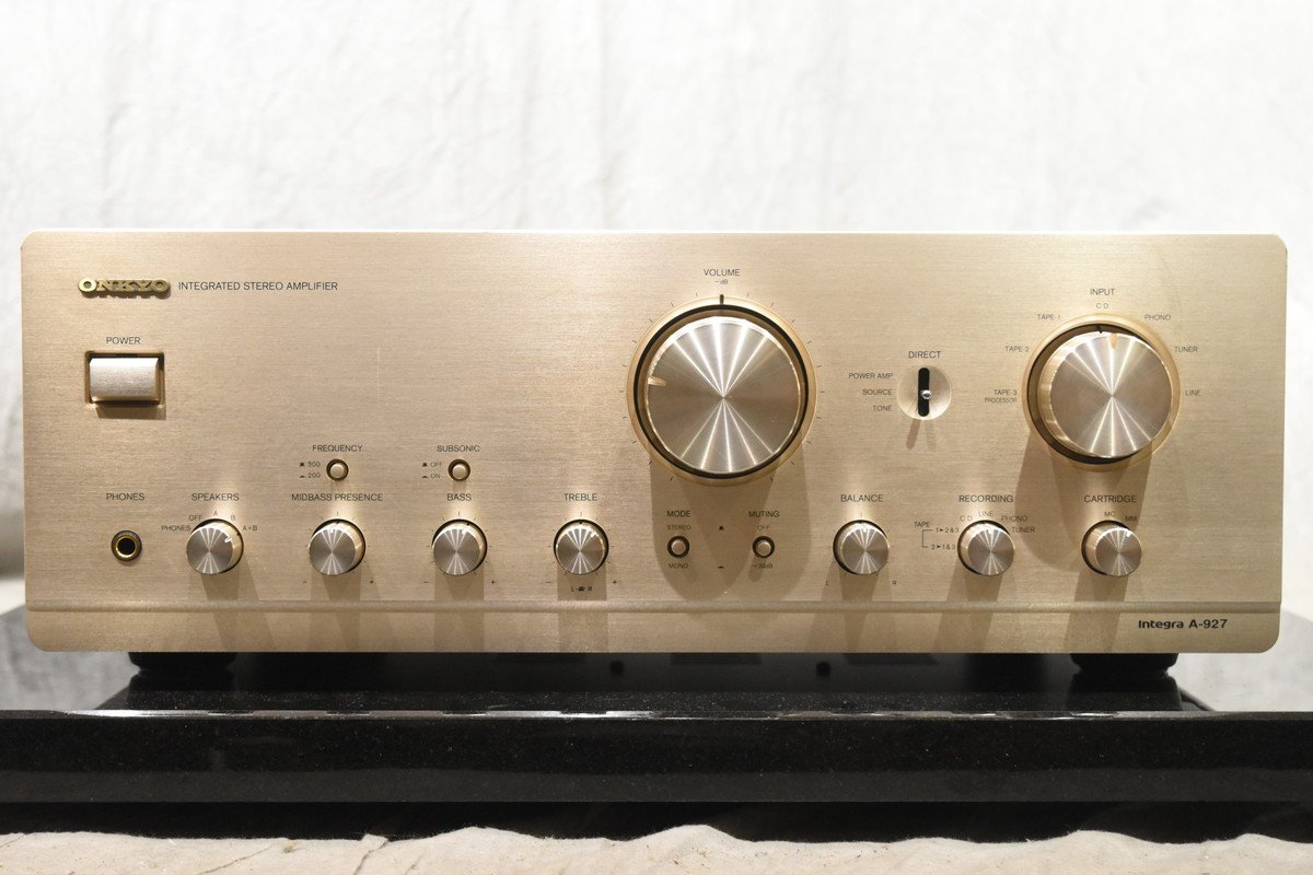 ONKYO オンキョー プリメインアンプ Integra A-927 | monsterdog.com.br