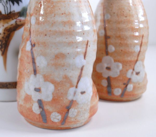 [IM] 徳利 3種 8本セット とっくり 酒器  酒瓶 陶器 縁起物 レトロ 伝統工芸品の画像9