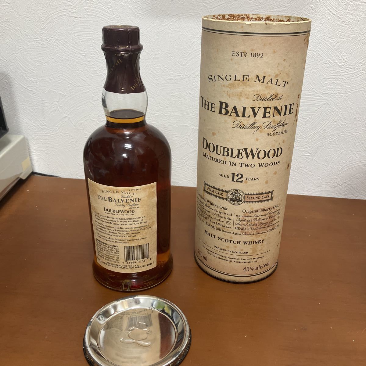 バルヴェニー 12年 ダブルウッド *箱付 ※ 750ml 43% シングルモルト