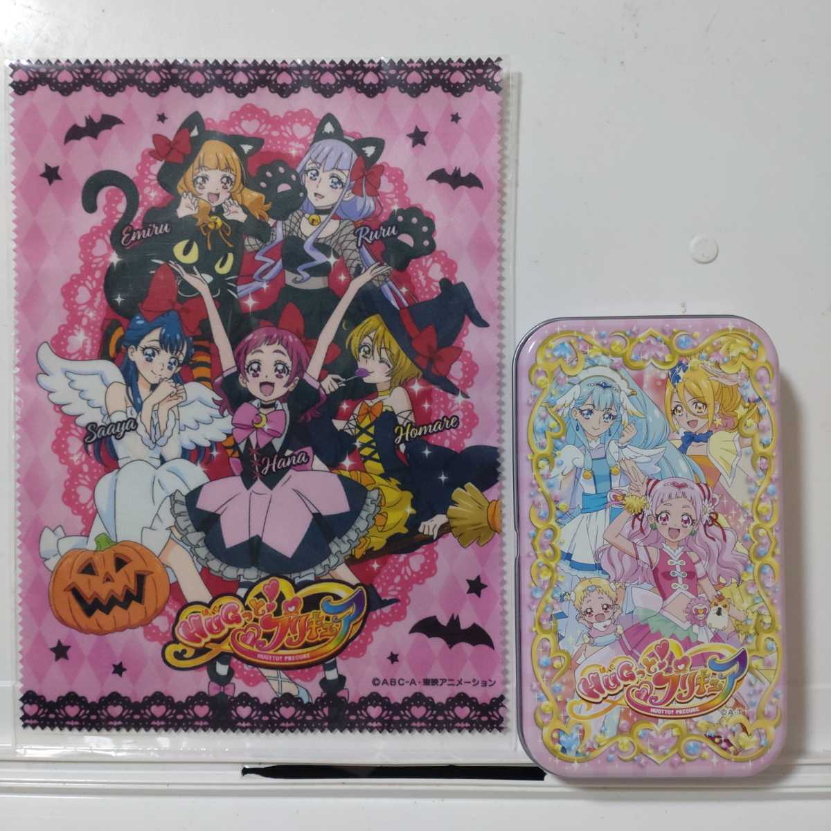 Yahoo!オークション - HUGっと!プリキュア 缶ケース&ハロウィン