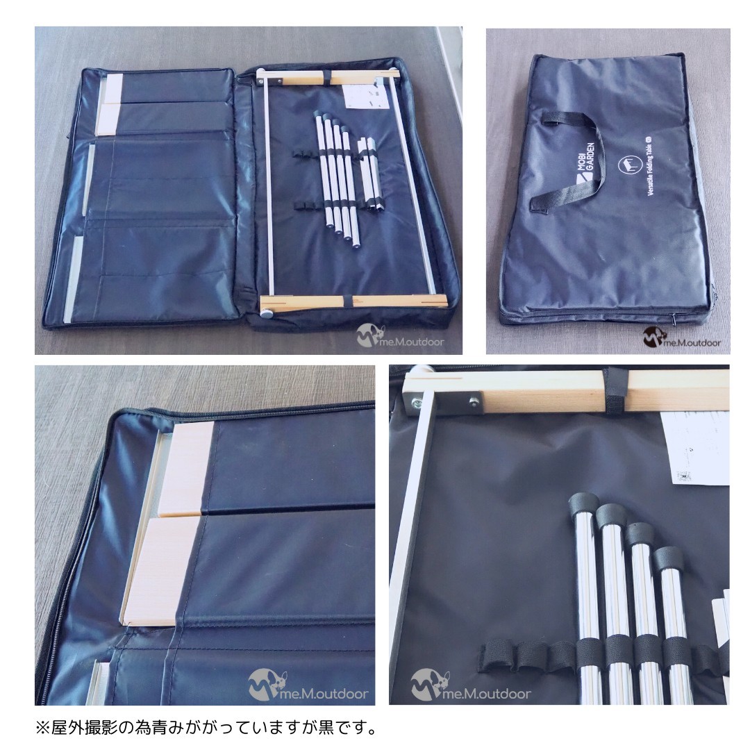 IGT金具＋ブナ天板付き/XLサイズ/All-match folding table（ /MOBIGARDEN（モビガーデン）