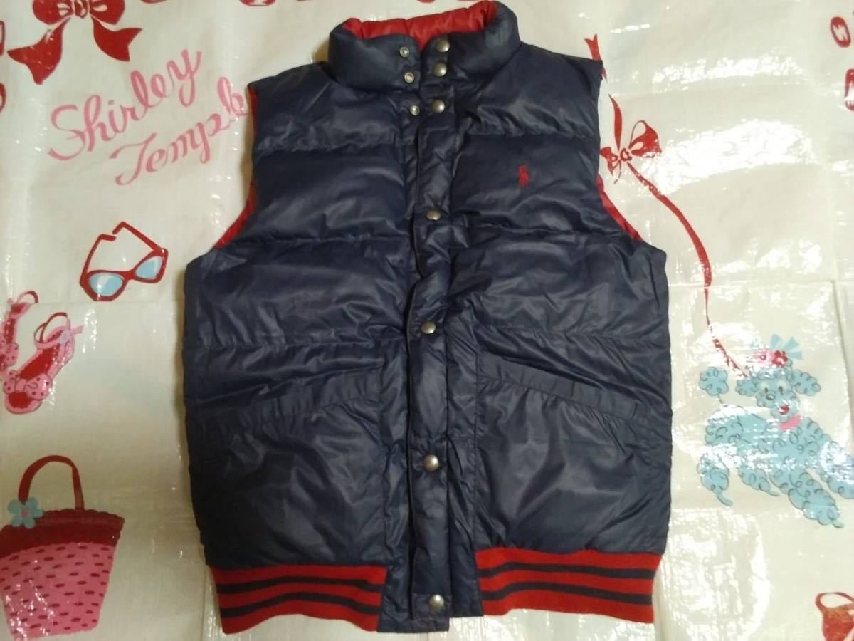 新品 POLO RALPH LAUREN ポロラルフローレン L １６０ リバーシブル