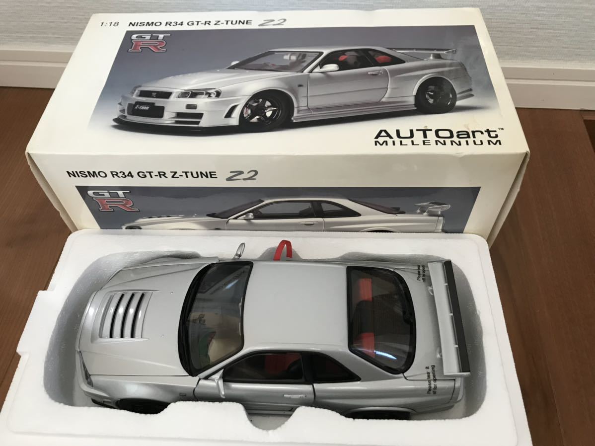 オートアート AUTOART ニスモ R34 GT-R Z-TUNE Z2 NISMO 1/18 の商品