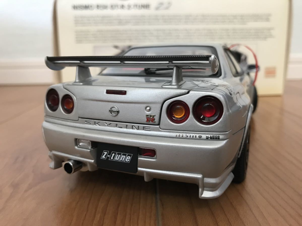 オートアート AUTOART ニスモ R34 GT-R Z-TUNE Z2 NISMO 1/18 の商品