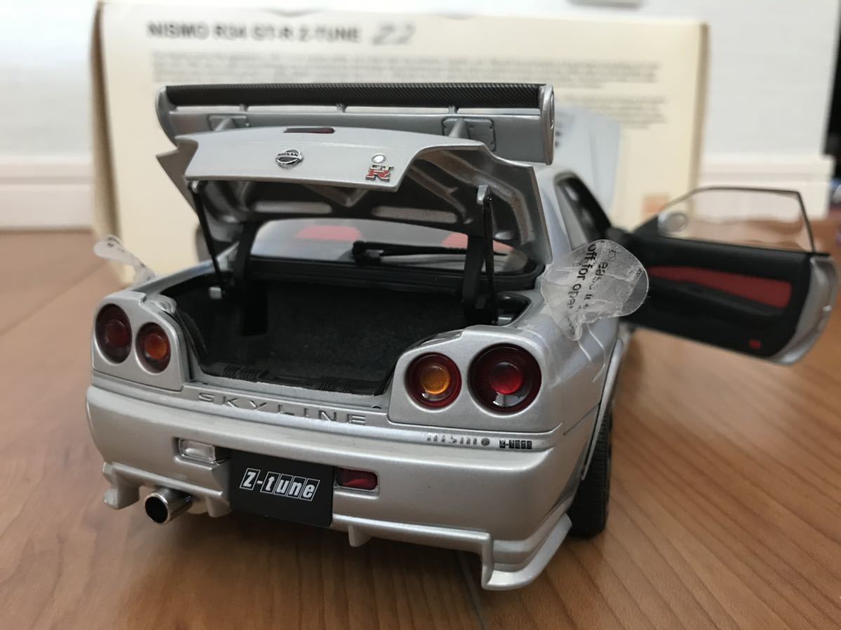 オートアート AUTOART ニスモ R34 GT-R Z-TUNE Z2 NISMO 1/18 の商品