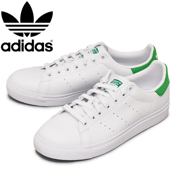 adidas (アディダス) FX8070 STAN SMITH スタンスミス スニーカー フットウェアホワイトxフットウェアホワイトxグリーン AD096 23.5cm_adidas