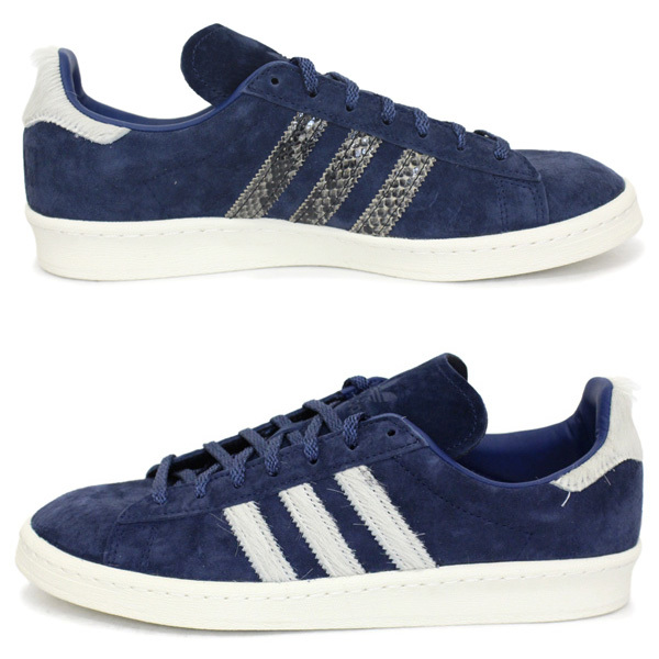 adidas (アディダス) GY0406 CAMPUS 80S キャンパス 80S スニーカー カレッジネイビーxフットウェアホワイトxブルー AD090 27.0cm_adidas