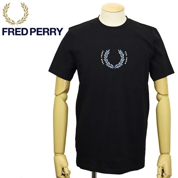 FRED PERRY (フレッドペリー) M2665 LAUREL WREATH T-SHIRT Tシャツ FP486 184BL
