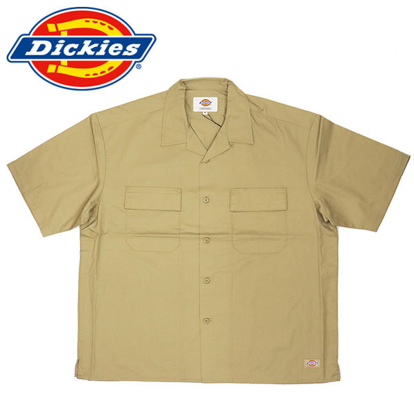 Dickies (ディッキーズ) 14772900 T/C ワーク半袖シャツ DK009 074ベージュ M_Dickies