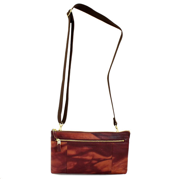 KATHARINE HAMNETT LONDON ( Katharine Hamnett London ) FLUID clutch shoulder bag S all 4 color 43 wine 