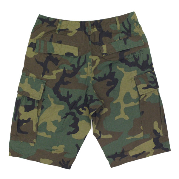 AVIREX (アヴィレックス) 6186077 COTTON RIPSTOP FATIGUE SHORTS コットン リップストップ ファティーグショーツ 98-CAMO L