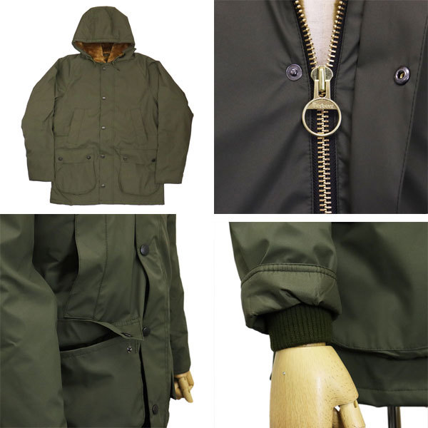 BARBOUR (バブアー バブワー) MCA0439 43647 HOODED BEDALE SL フーデッド ビデイル SL ジャケット OL51 75OLIVE BBR024 38_Barbour(バブアー)正規取扱店TH