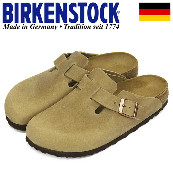 BIRKENSTOCK (ビルケンシュトック) 0960813 BOSTON ボストン レザーサンダル TABACCO BROWN ナロー幅 BI206 38-約24.5cm_BIRKENSTOCK(ビルケンシュトック)正規取扱