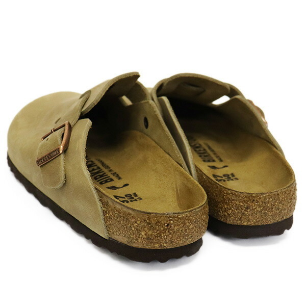 BIRKENSTOCK (ビルケンシュトック) 0960813 BOSTON ボストン レザーサンダル TABACCO BROWN ナロー幅 BI206 38-約24.5cm_BIRKENSTOCK(ビルケンシュトック)正規取扱