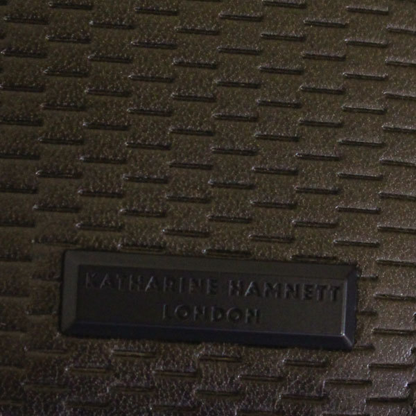 KATHARINE HAMNETT LONDON (キャサリンハムネット ロンドン) 490-58000 Mesh キーケース 全2色 52カーキ_KATHARINE HAMNETT LO