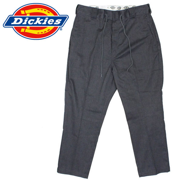 Dickies (ディッキーズ) 181M40WD16 TCストレッチテーパードアンクルイージーパンツ 8分丈 DK005 HGヘザーグレー S_Dickies(ディッキーズ)正規取扱店