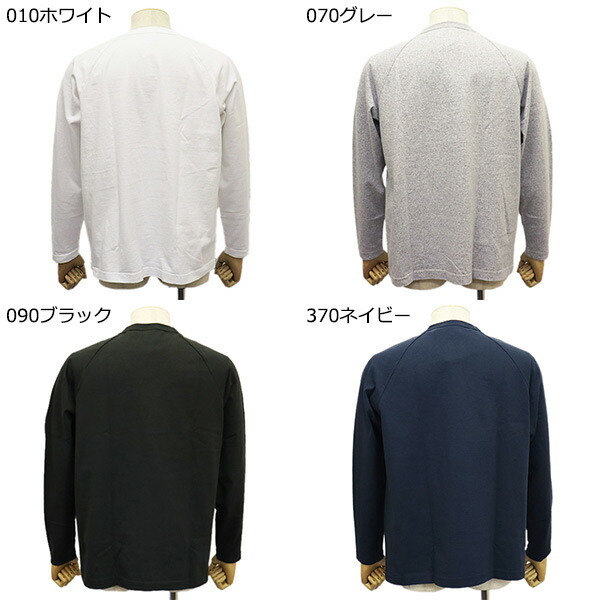 Champion (チャンピオン) C5-Q401 T1011 RAGLAN LONG SLEEVE T-SHIRT 長袖 ラグラン アメリカ製 CN054 370ネイビーXL_Champion(チャンピオン)正規取扱