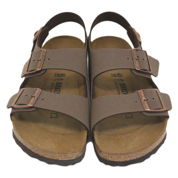 BIRKENSTOCK (ビルケンシュトック) 634501 MILANO ミラノ サンダル レギュラー(幅広) MOCHA BI133 幅広 42-約27.0cm_BIRKENSTOCKビルケンシュトック正規取扱店T