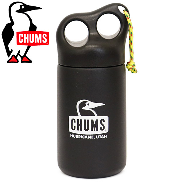 CHUMS (チャムス) CH62-1409 Camper Stainless Bottle 320 キャンパーステンレスボトル320 CMS094 K001Black_CHUMS(チャムス)正規取扱店THREEWOOD
