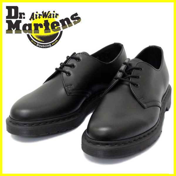 Dr.Martens ドクターマーチン 14345001 CORE 1461 MONO 3EYE SHOE 3ホールシュー BLACK SMOOTH ブラック-UK5-約24cm