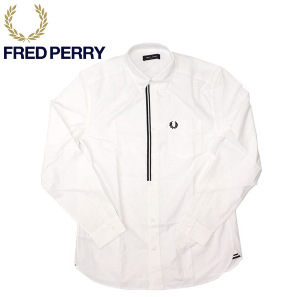 FRED PERRY (フレッドペリー) M8562 TAPED PLACKET SHIRT テーププラケットシャツ FP376
