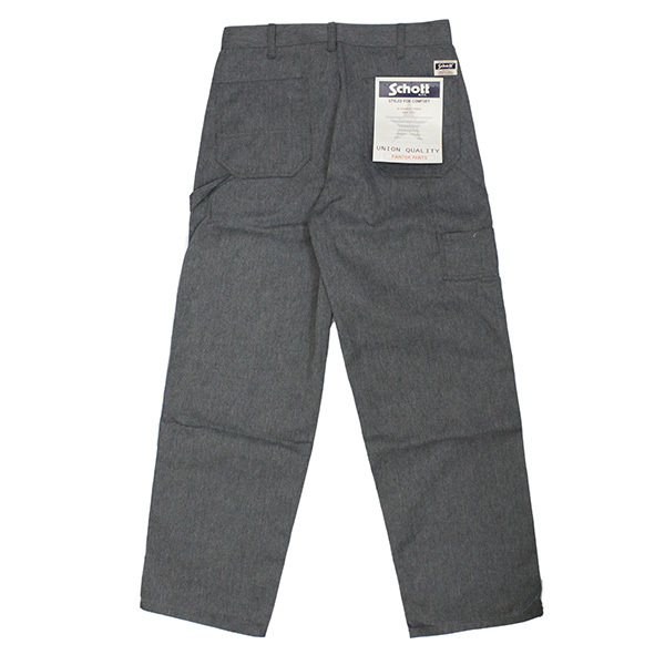 Schott (ショット) 3116038 T/C PAINTER PANTS ペインター パンツ 14GREY S_Schott