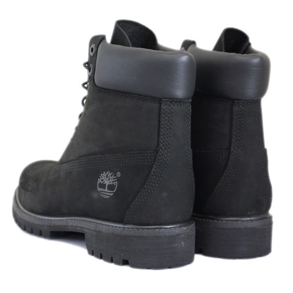 Timberland (ティンバーランド) ICON 10073 6in Premium Boot (アイコン シックスインチ プレミアム レザーブーツ) ブラック ヌバック TB01_TimberlandICON100736inPremiumBootブラッ