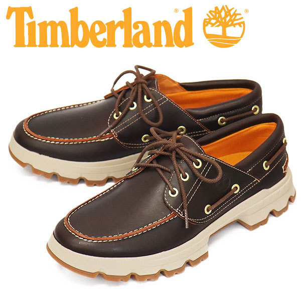 Timberland (ティンバーランド) A2BY7 ORIGINAL ULTRA EK+ 3EYE MOCTOE オリジナルウルトラ モックトゥシューズ Burgundy TB312 US9.5-約27