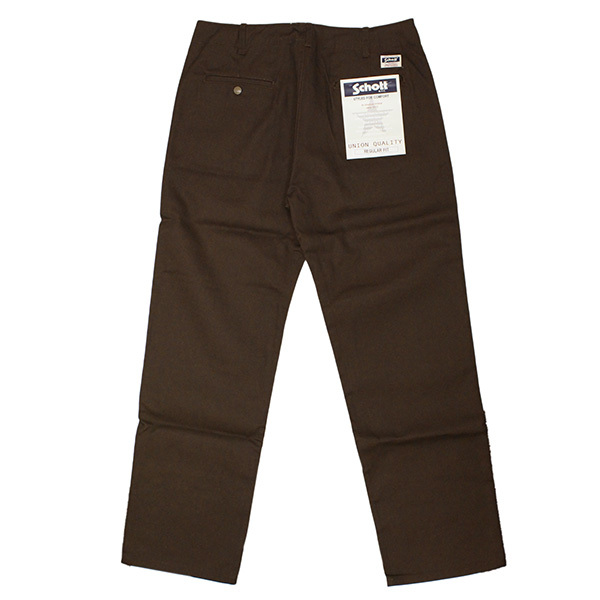 Schott (ショット) 3910009(旧品番3116036) TC WORK PANTS ワーク パンツ 57(053)DBR S_Schott