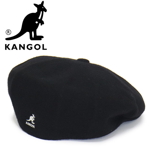 KANGOL (カンゴール) 127169019 SMU Wool Galaxy ギャラクシー ハンチング キャップ KGL033 BLACK/WHITEL