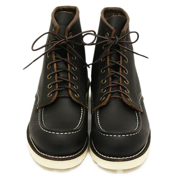 REDWING (レッドウィング) 8849 6inch Classic Moc 6インチモックトゥブーツ ブラックプレーリー US7.5D-約25.5cm_RED WING(レッドウィング)正規取扱店THREEW