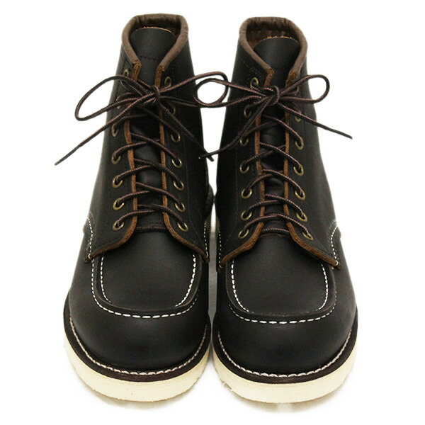 REDWING ( Red Wing ) 8849 6inch Classic Moc 6 -inch moktu boots black Prairie US9.5D- approximately 27.5cm