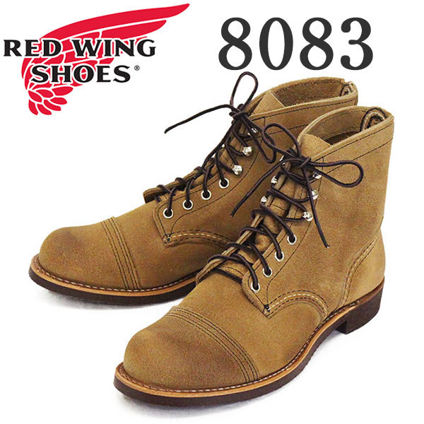 REDWING (レッドウィング) 8083 Iron Ranger アイアンレンジャー ホーソーンミュールスキナーラフアウト US9.5D-約27.5cm_RED WING(レッドウィング)正規取