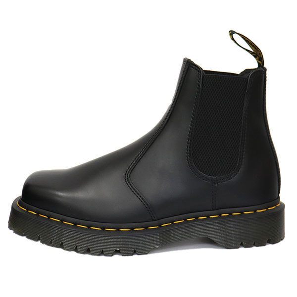 Dr.Martens (ドクターマーチン) 27888001 2976 BEX SQUARED チェルシー サイドゴア レザーブーツ BLACK UK8-約27.0cm_Dr.Martensドクターマーチン正規